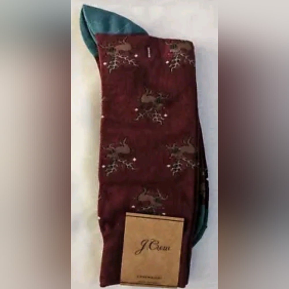 JCrew Critter Sock - Reindeer